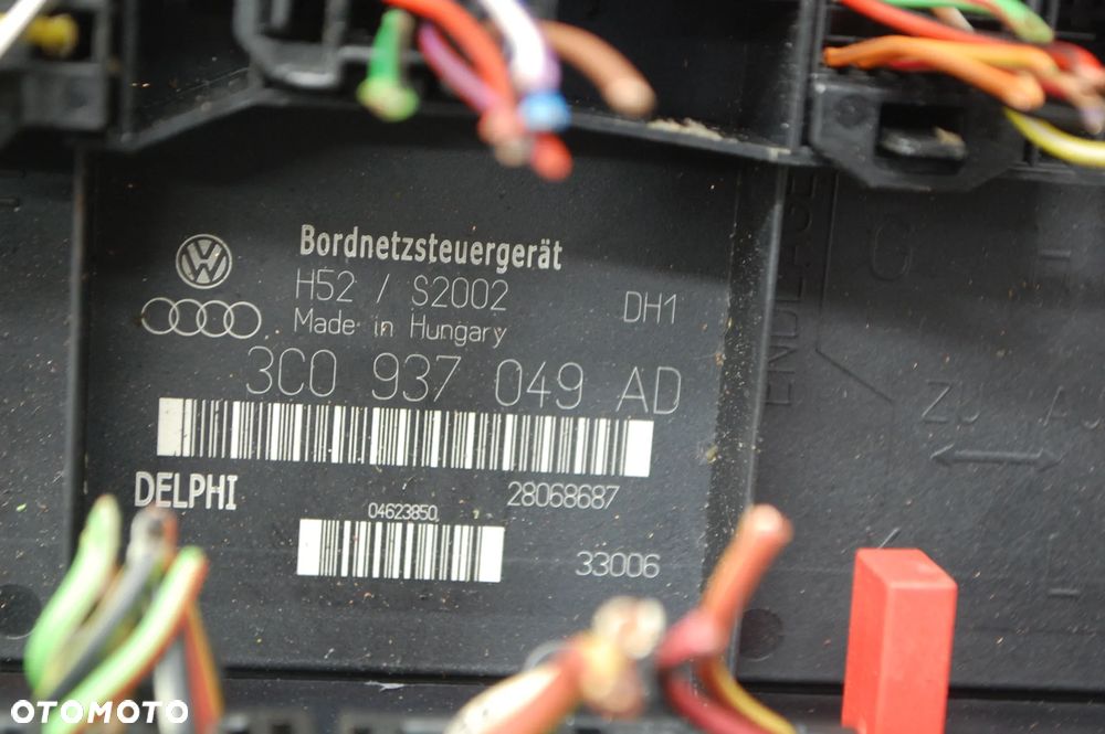 MODUŁ BORDNETZ 3C0937049AD VW GOLF V KOMBI PASSAT B6 AUDI SEAT SKODA - 3
