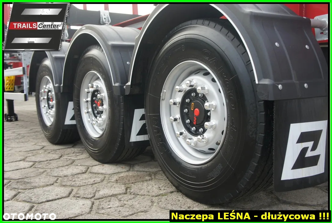 Inny 13,20 m naczepa LEŚNA do drewna kłonice U - NOWOŚĆ !!! - 38
