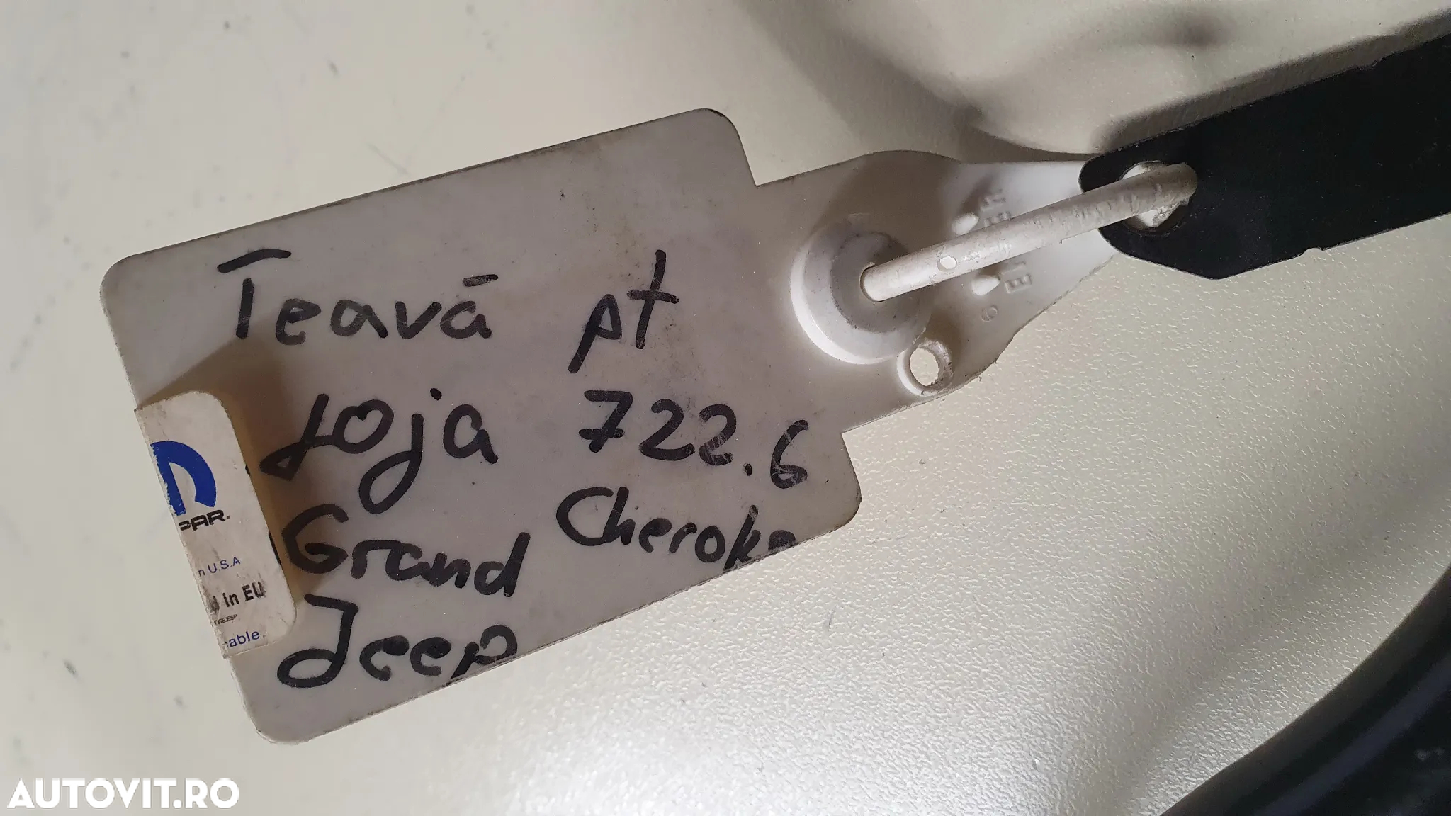 Teava suport joja ulei cutie viteze automata Jeep Grand Cherokee Diesel 722.6 Mercedes cod: 52104416AE - 5