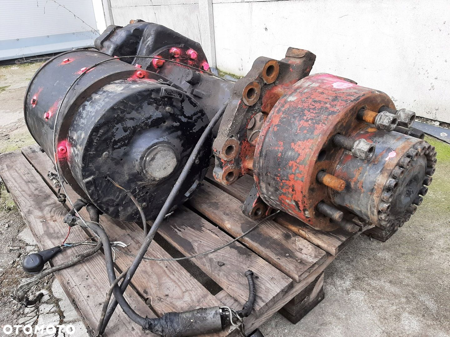 WOZEK WIDLOWY STILL R70-45 3.0D 89R OS PRZEDNIA NAPEDOWA SILNIK HAMULCE KPL - 4