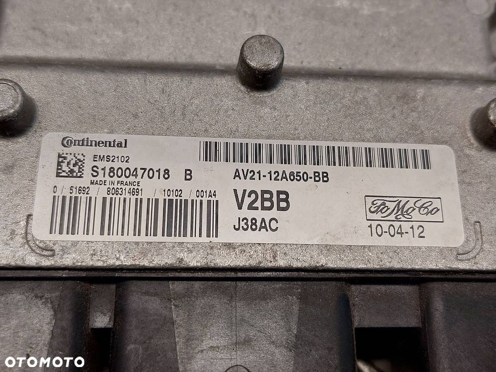 ZESTAW STARTOWY (USZKODZONY) FORD FIESTA MK6 AV21-12A650-BB 1.25 2010r - 9