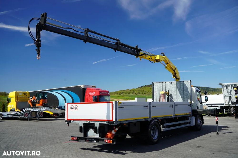 Volvo FL 280 / 4X2 / CAROSERIE 7,3 M / HYVA DRIVE / PILOT / FURCĂ PENTRU PALEȚI / ROTATOR / EURO 6 - 6