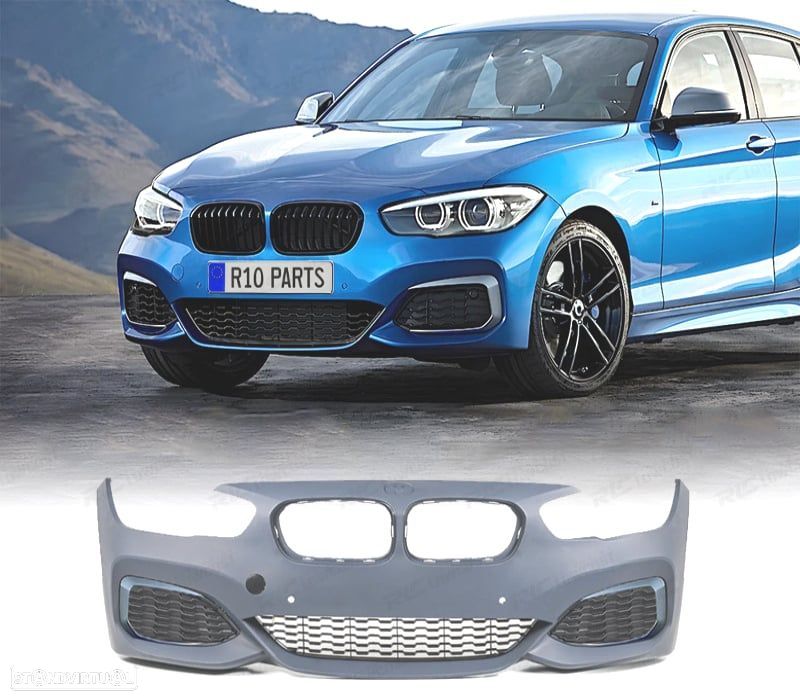 PÁRA-CHOQUES FRONTAL BMW F20 F21 LCI 15-19 LOOK M TECH PDC - 1
