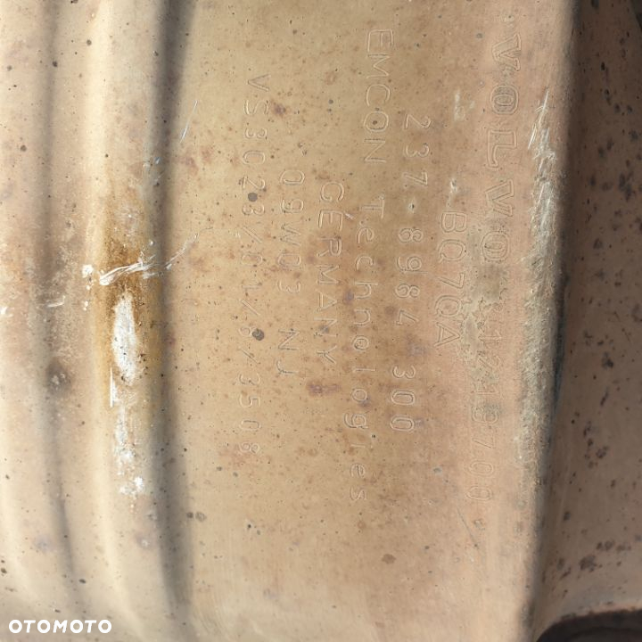 VOLVO XC70 XC70 V70 III 2.4 KATALIZATOR DPF BQ7QA 31219700  09R - 2