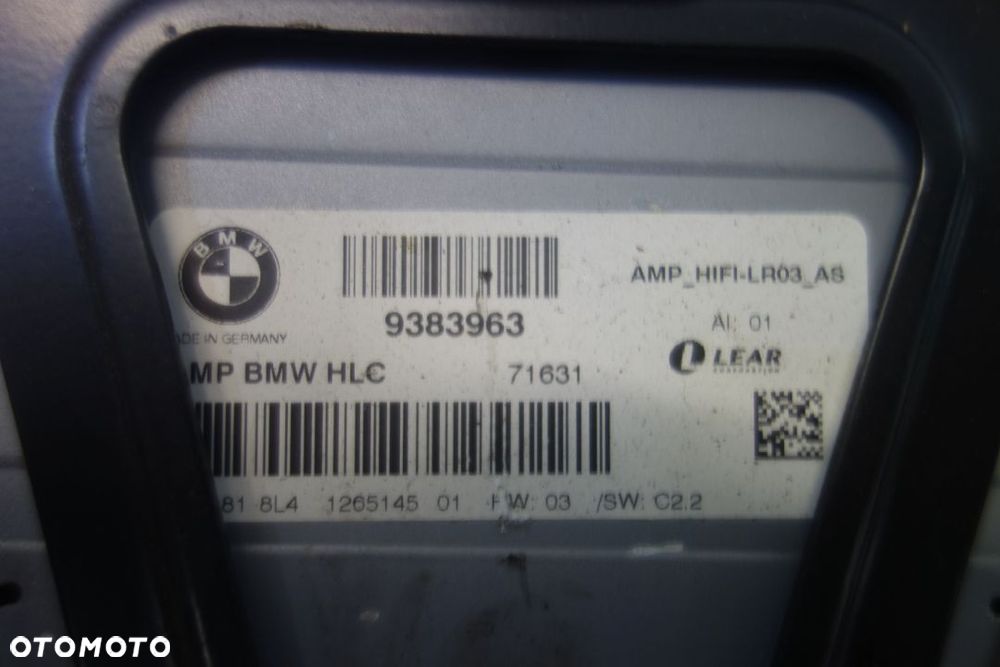 WZMACNIACZ HIFI BMW 9383963 - 3