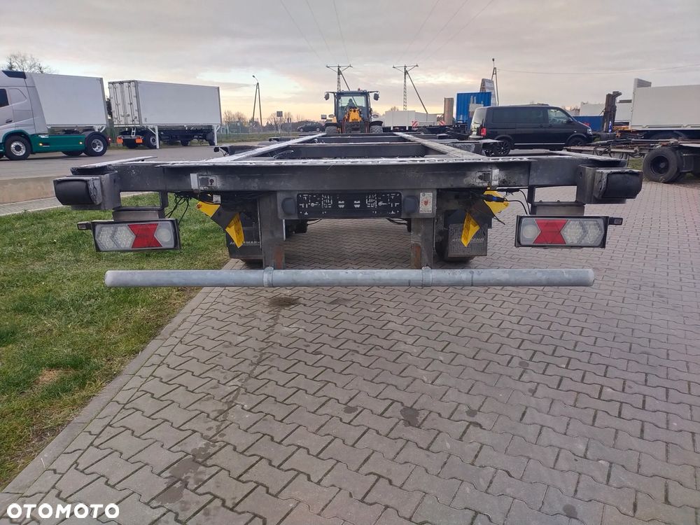 Ackermann Tandem rama do zabudowy ocynkowana wywrotka górny zaczep - 7