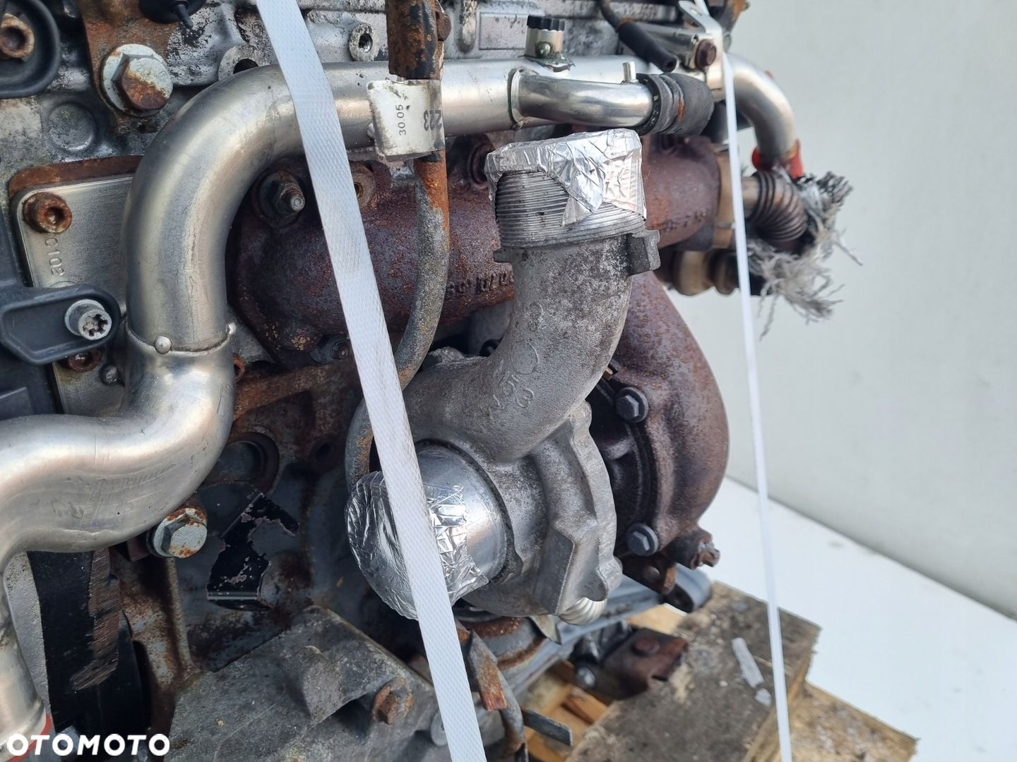SILNIK KOMPLET Opel Vectra C 1.9 CDTI 120KM ładnie pali Z19DT - 7
