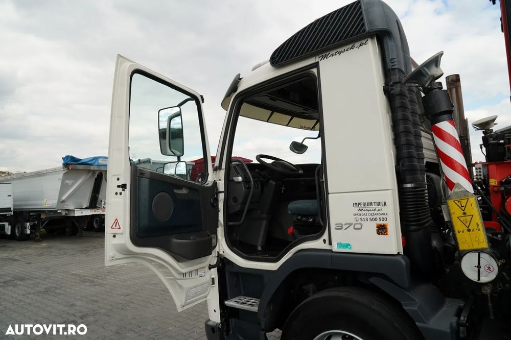 Volvo FMX 370 / 6X4 / TIPPER + FASSI F165XP HDS / MAX. CAPACITATE DE RIDICARE 5200 KG / COMANDĂ RADIO / HAYON LATERAL HIDRAULIC - 27