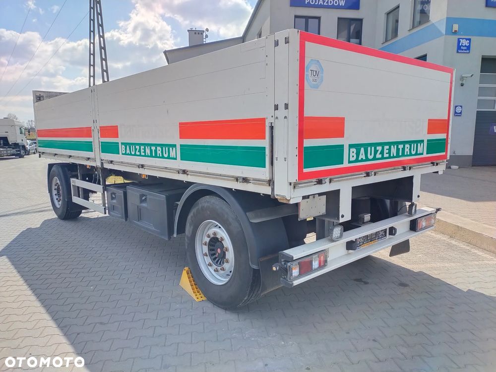 Ackermann Przyczepa Budowlanka Budowlana 12r Ocynk rama GRUBA - 1