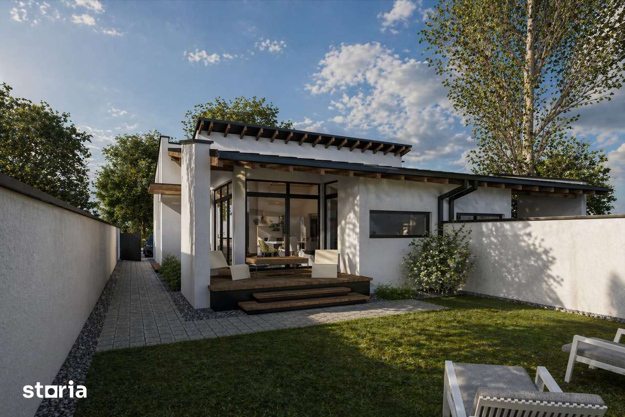 Duplex pe parter –  teren generos. Comision 0% - Imagine principală: 3/14