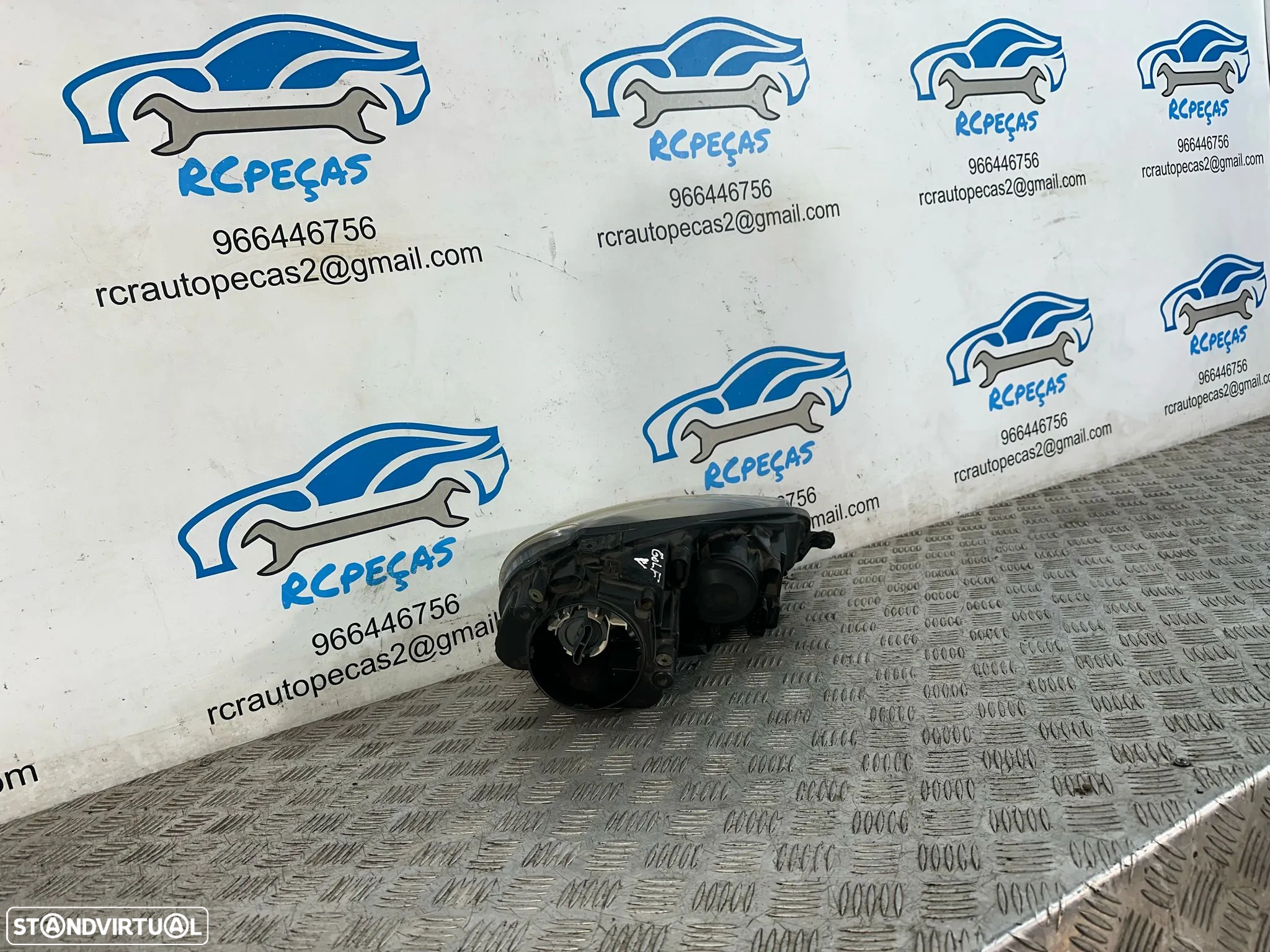 .Otica Farol Esquerda Original Halogénio VW Volkswagen Golf 5 MK5 V Variant Jetta 1K6941005AA 2003 – 2010 - 7