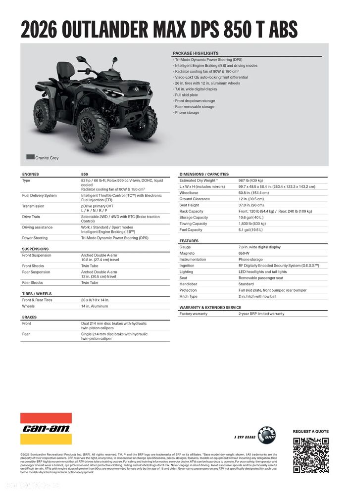 Can-Am Outlander Max - 3