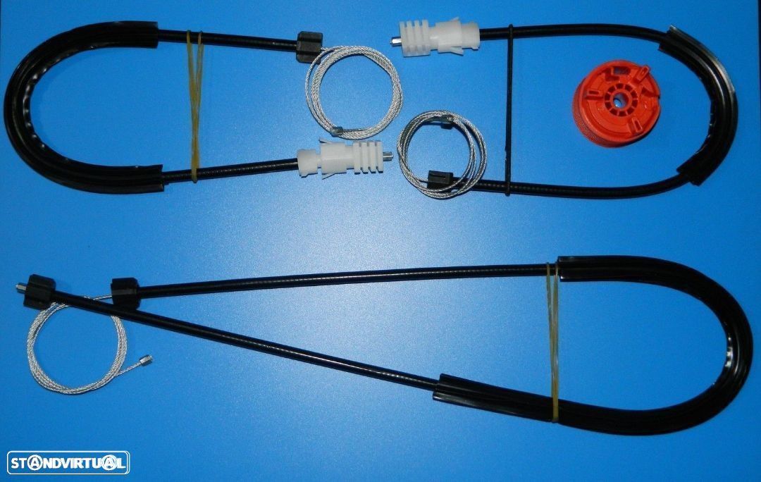 Kit reparação elevador dos vidros Renault Megane II cc cabrio frente  NOVO - 1