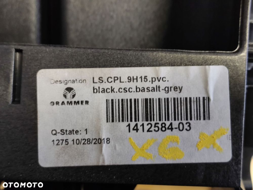 mercedes gle podłokietnik tunelu skóra 1412584-03 - 6