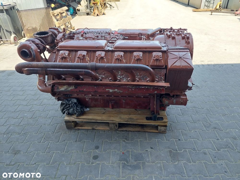 Silnik spalinowy Deutz BA12L716 BF BA 12L 716 12-cyl Turbo Engine Kruszarka Lokomotywa Rozściełacz Agregat - 11