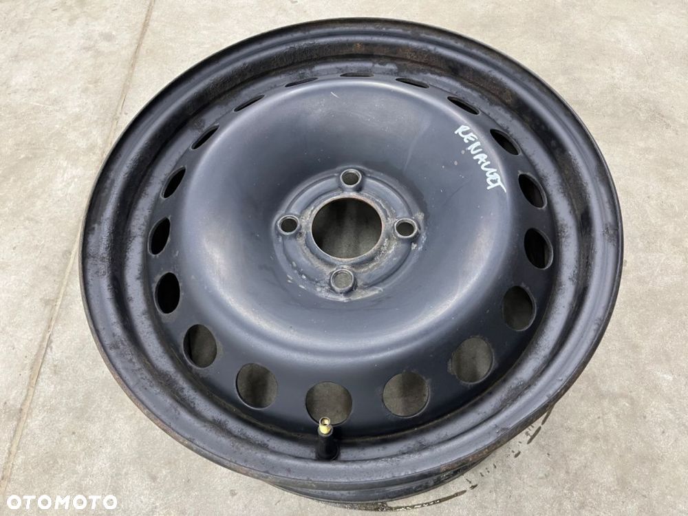 Felga Renault Megane 2 II Scenic 2 II 02-09r. 6,5jx15 ET49 4x100 felgi stalowe 15 cali 8200026031 - 6