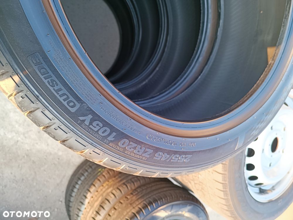 255/45R20 105Y ZR20 Opony Letnie Lato Kumho ECSTA Suv PS71 Legnica ALU-RAD 255/45 NOWE DEMO 8mm - 7