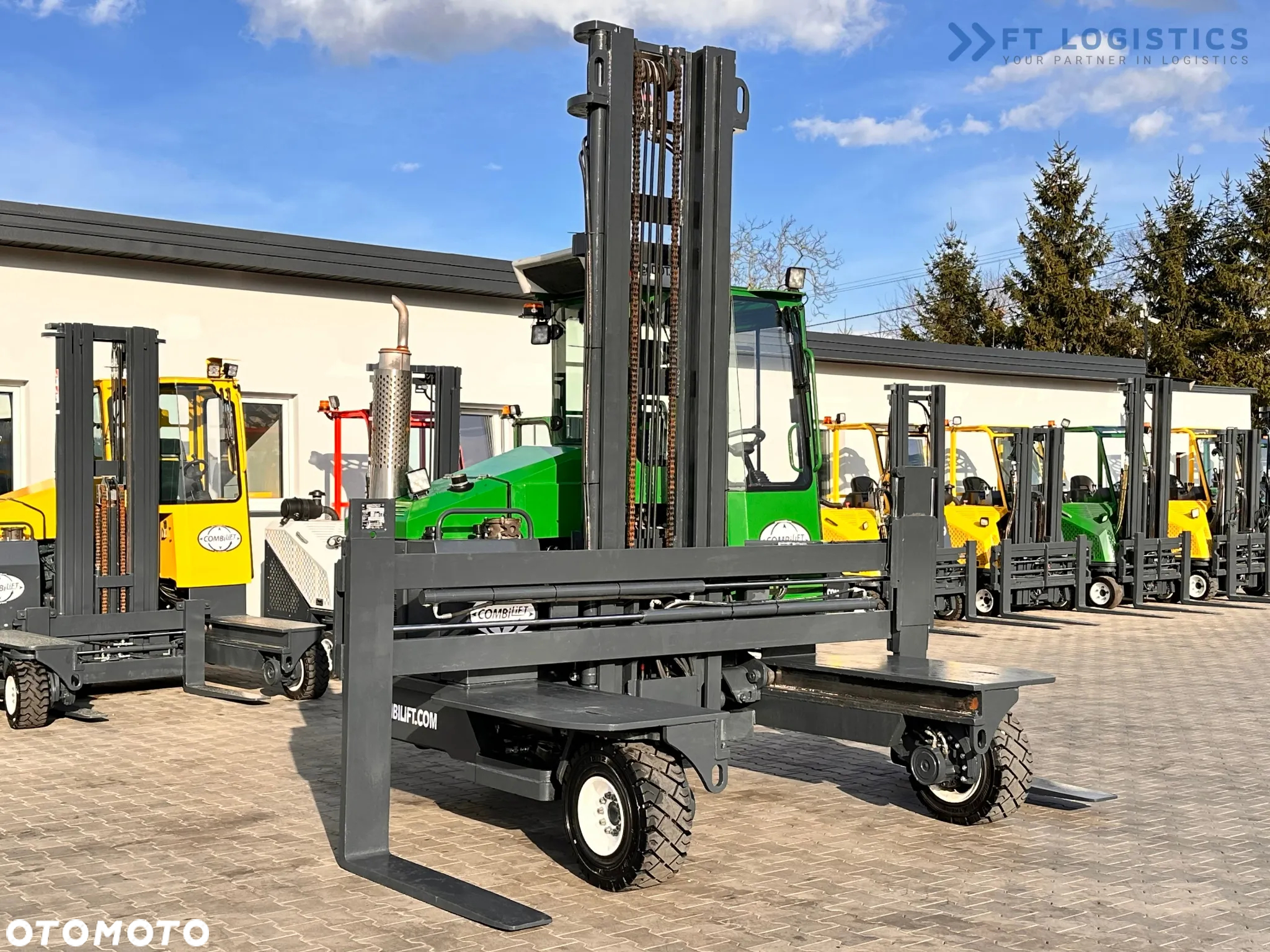 Combilift C5000XL / LPG / KLIMATYZACJA / SZEROKI POZYCJONER / DUPLEX / REGULOWANE WIDŁY / NOWE OPONY / STAN IDEALNY! - 9
