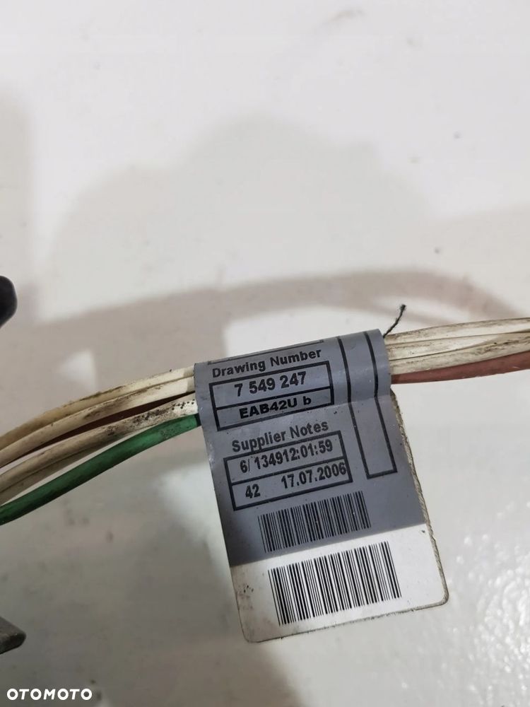 WIĄZKA INSTALACJA CEWEK 7549247 BMW E87 E81 E90 E91 1.6B N45B16AB - 7