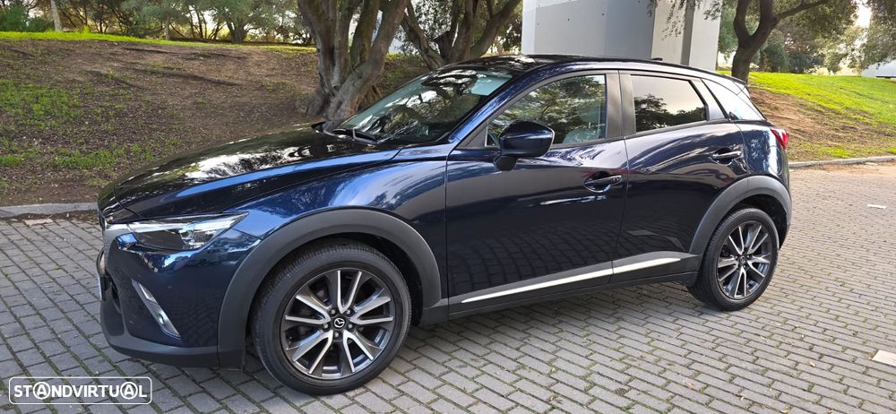 Mazda CX-3 1.5 Sky.Excellence HT Leather White Navi - 4