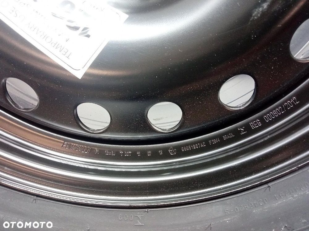 JEEP GRAND CHEROKEE WK2 KOŁO ZAPASOWE DOJAZDOWE 245/65/18 5X127 8J - 6