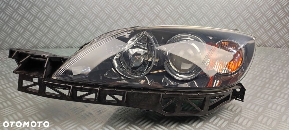 P3665L lampa reflektor lewy lewa przód przednia MAZDA III 3 BK 2004-09 EURO - 4
