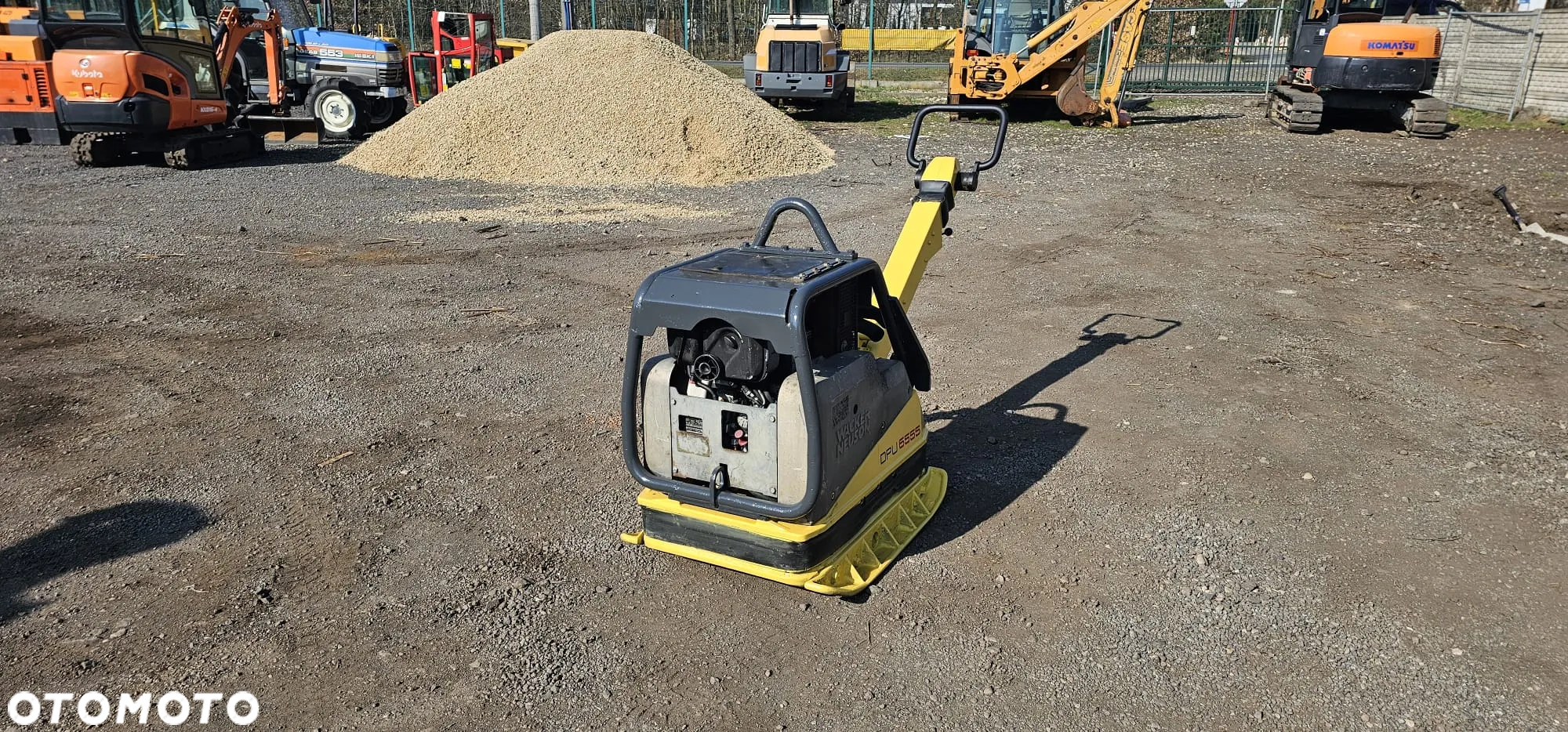 Zagęszczarka gruntu Wacker DPU6555 weber bomag - 2