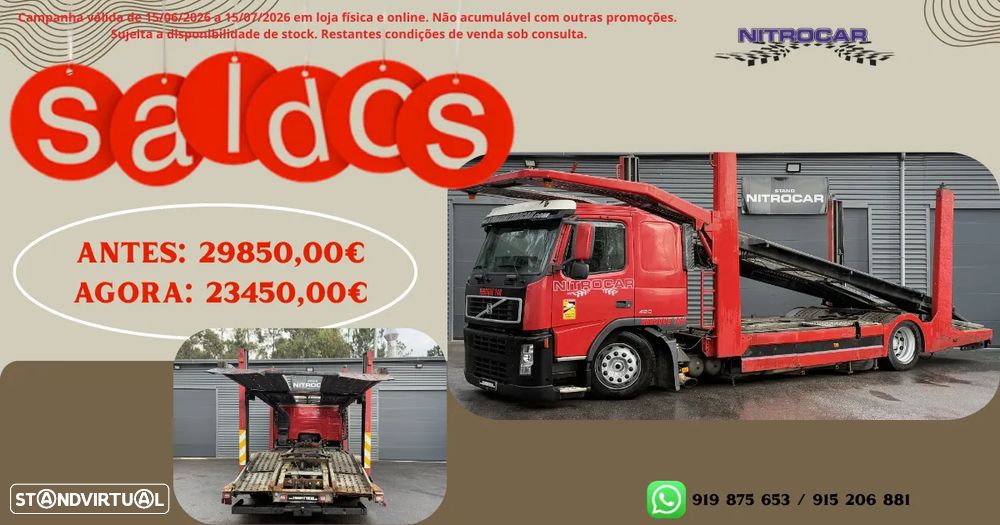 Volvo FM 420 19T REBOQUE PORTA 5/6 PRONTO SOCORRO - 2