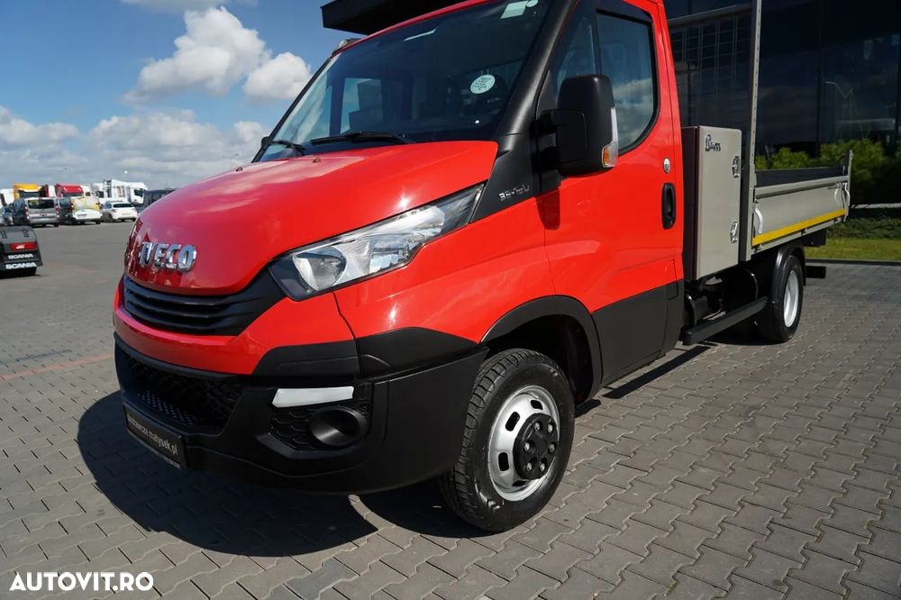 Iveco DAILY 35-120 / BASCULATOR SPATE / DUBLU / MANUAL / IMPORTAT - 18