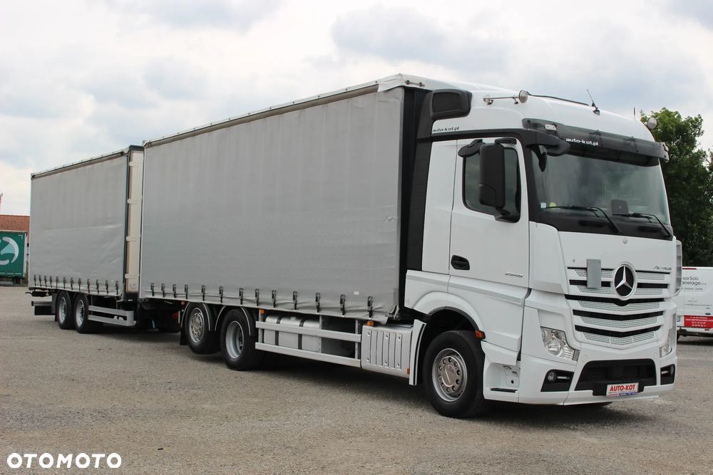 Mercedes-Benz ACTROS 2545 /6X2/ LODÓWKA /PRZEJAZDOWY/ ZESTAW 120M /GPS/*SERWIS*/ SUPER STAN / - 18