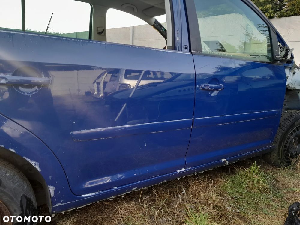 VW TOURAN DRZWI PRAWE TYLNE PRAWY TYŁ KOLOR: LL5M