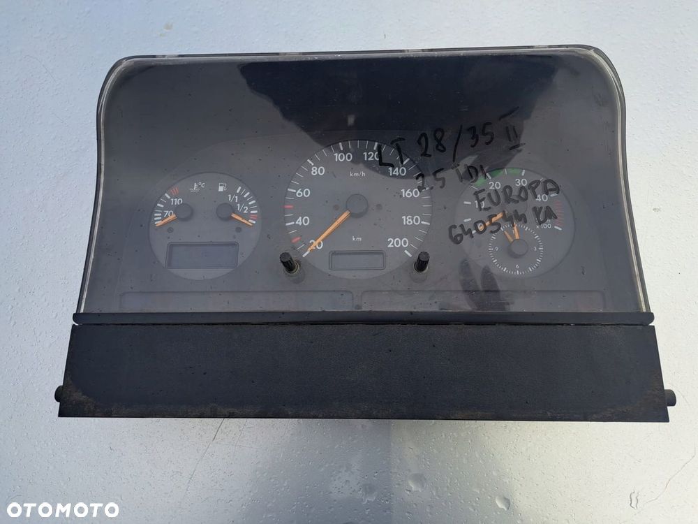 LICZNIK ZEGARY LT 28 35 II 2D 2,5 TDI FIS TEMPERATURA 2D0919860H - 5