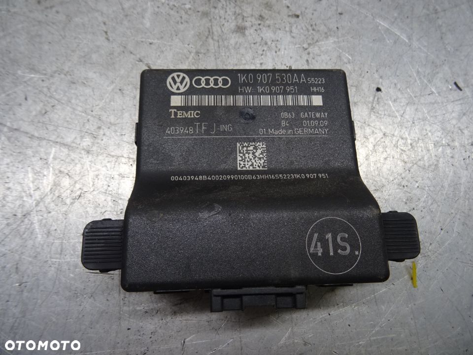 VW GOLF PLUS LIFT 09-14 2.0TDI MODUŁ STEROWNIK GATEWAY 1K0907530AA - 1