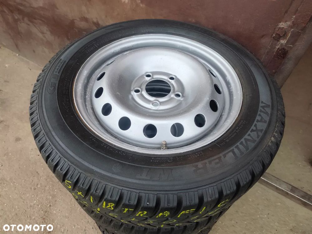 5x118 Felgi Stalowe Stal 16C 16 C Koła Zimowe Zima RENAULT TRAFIC OPEL VIVARO NISSAN PRIMASTAR 6mm Legnica ALU-RAD 205/65 - 1