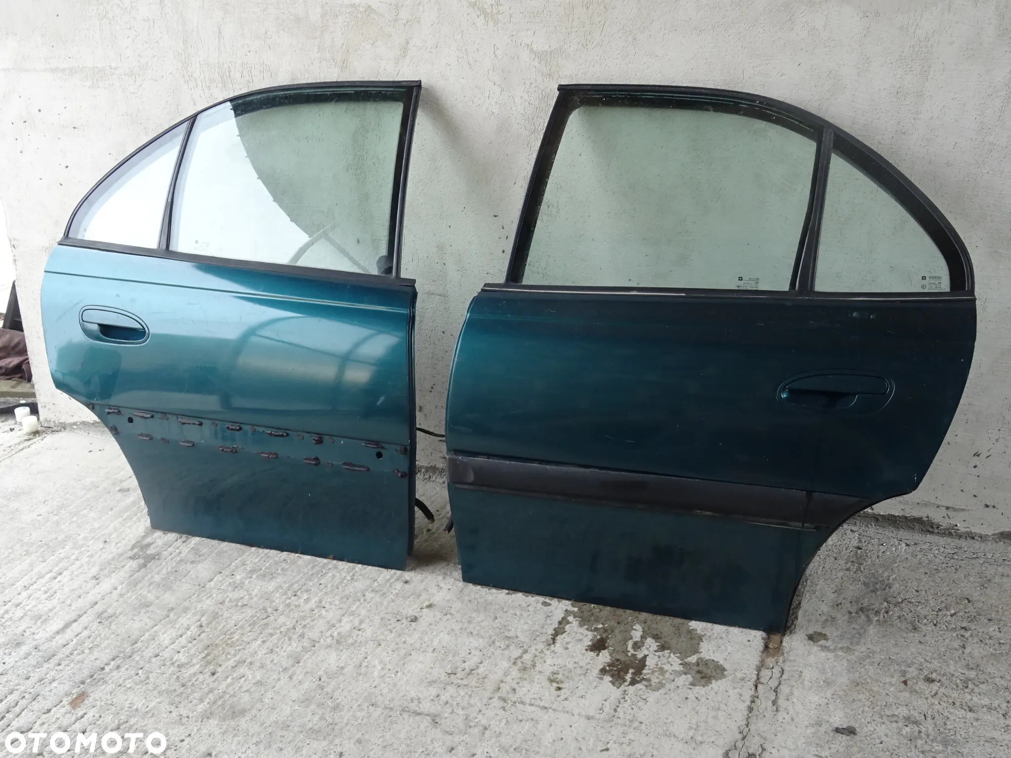 OPEL OMEGA B SEDAN DRZWI LEWY TYŁ LEWE TYLNE - 3