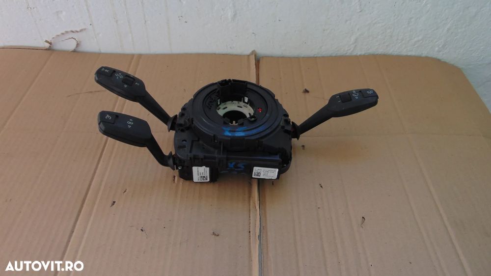 Maneta semnalizare,pilot,stergatoare,banda volan BMW X5 E70 an 2007 cod 912237402 - 1