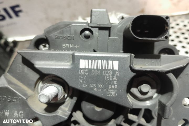 Alternator 03C903023A 0124525093 1.4 CAXA 03C903023A 0124525093 1.4 C - 5