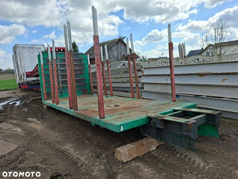 Zabudowa kłonicowa Man Volvo Mercedes Scania hds, do drewna drzewa lasu - 2