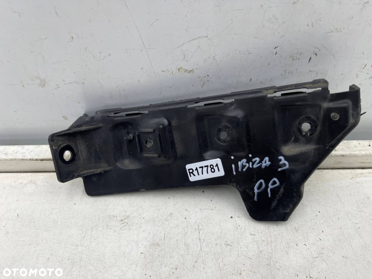 Ślizg Seat Ibiza 3 III 6L Cordoba II 02-08r. prawe przednie mocowanie wspornik uchwyt zderzaka - 2