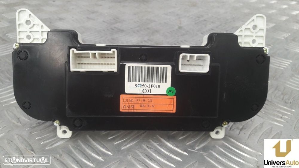 COMANDO SOFAGEM / AR CONDICIONADO KIA CERATO SEDAN 2007 -972502F010 - 2
