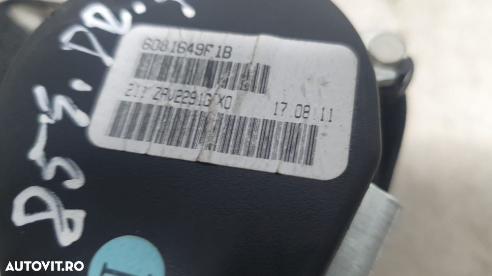 Centura stanga spate 6081649f1b Volkswagen VW Golf 6 [2008 - 2015] 1. - 3