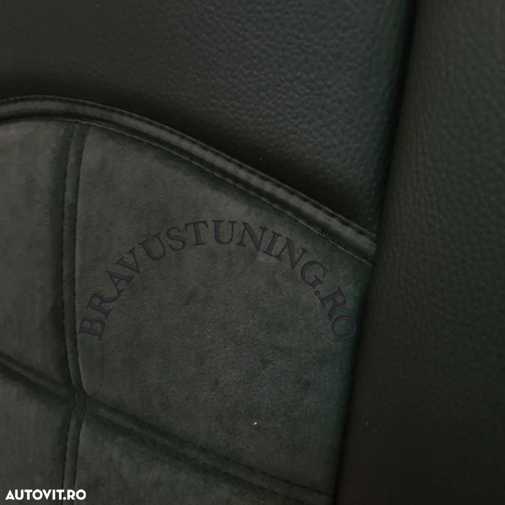 Huse spatar/sezut 2buc/set Material tip Alcantara + Piele ecologica - 7