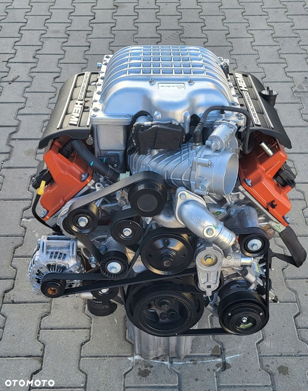 SILNIK KOMPLETNY DODGE JEEP HELLCAT 6.2 KOMPRESOR 720KM 21 ROK 12 TYŚ KM