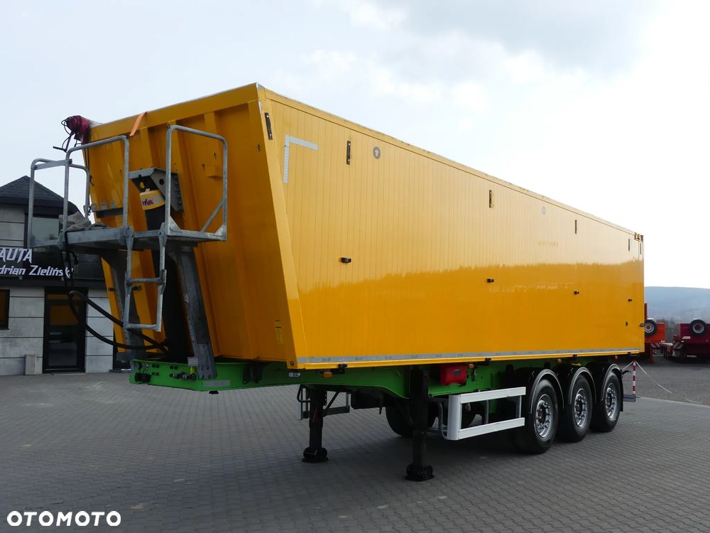 Mega WYWROTKA 50m3 / KLAPO DRZWI / 2 x SZYBER  / OŚ PODNOSZONA / - 1