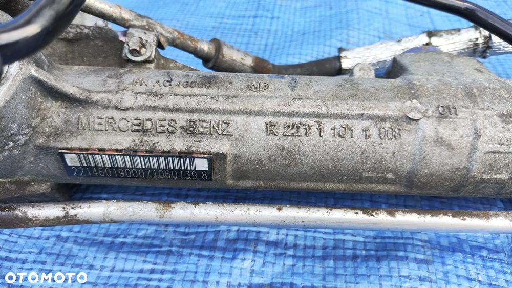 MAGLOWNICA PRZEKŁADNIA KIEROWNICZA PRZEWÓD PRZEWODY WSPOMAGANIA DRĄŻEK KIEROWNICZY R22111011008 A2214601981 A2214600724 MERCEDES S-KLASA W221 CL W216 C216 S600 CL600 5.5 V12 BITURBO OM275 ANGLIK UK - 4