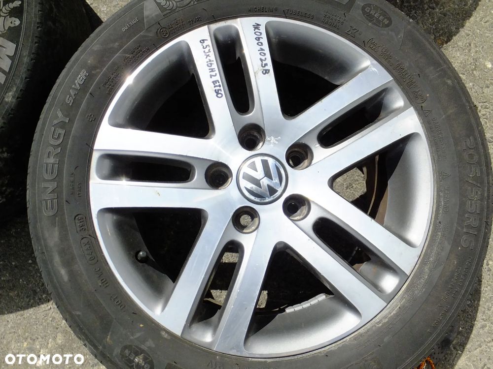 felgi aluminiowe 16'' vw touran I 2008r 1K0601025B - 2