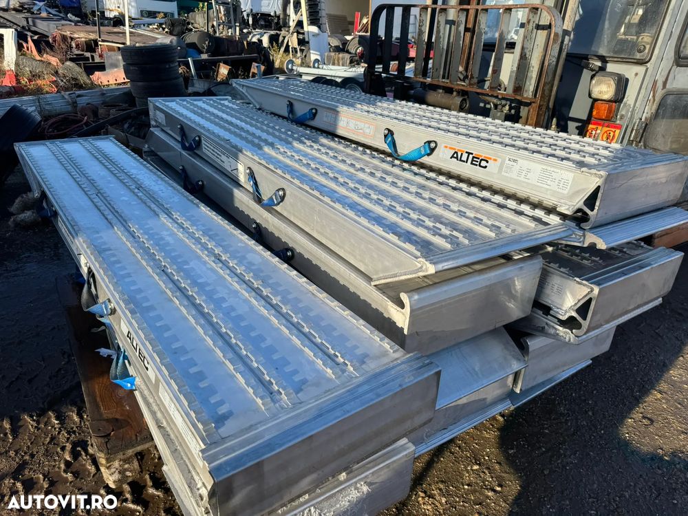 Rampe Rampi ALTEC Made in Germany NOI ORIGINALE VFR120 22 TONE 2,4 m pentru utilaje , camioane - 6