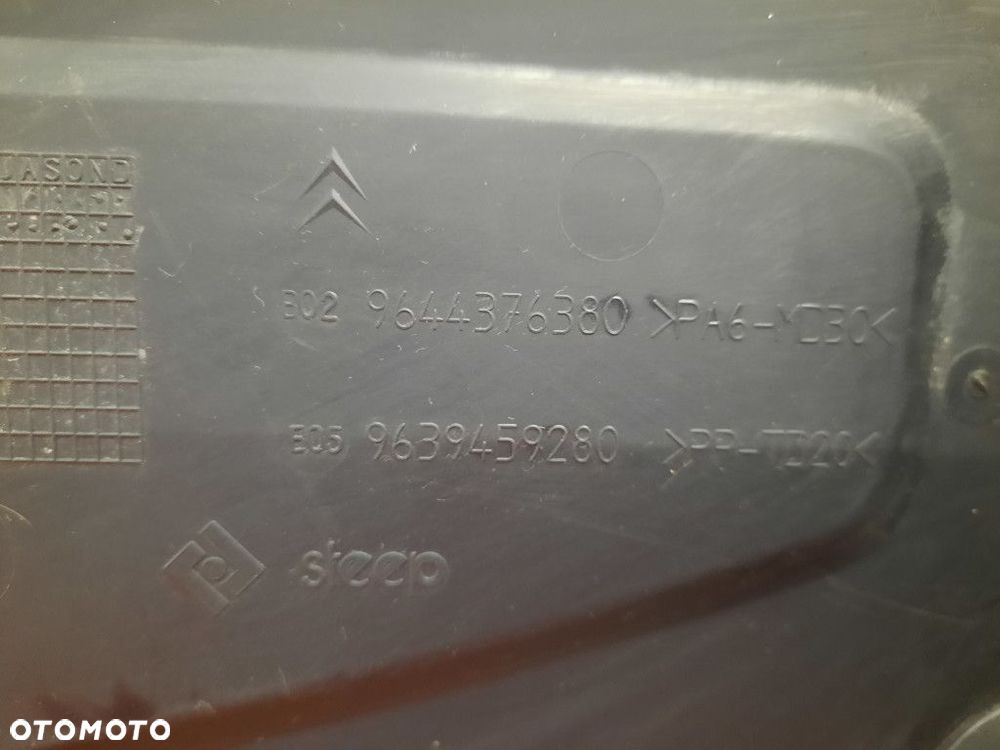 CITROEN C5 I LIFT 01-04 OSŁONA POKRYWA SILNIKA 9644376380 EW10D - 4