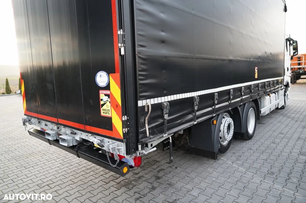 MAN 26.480 / SOLO / MEGA / 6X2 / AER CONDIȚIONAT PARCARE / PUNTE RIDICATĂ / ȘINGURI CAMIOANĂ - 12