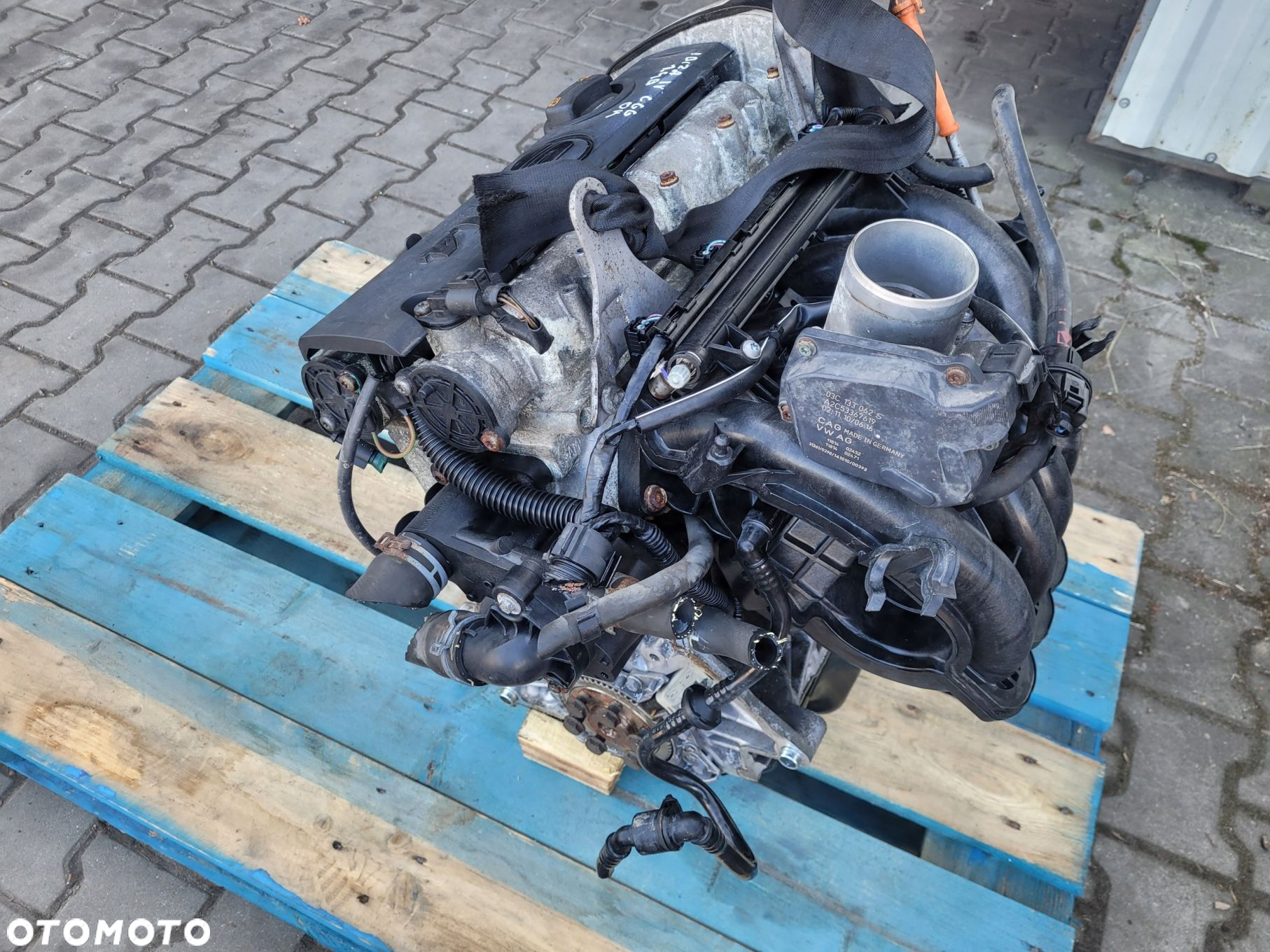 SILNIK 1.4 CGG IBIZA IV POLO 6R FABIA II 97 TYS KPL - 5
